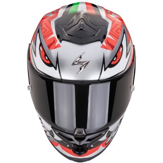 Scorpion Exo-R1 Evo Air Zaccone Replica Silber / Schwarz...