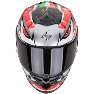 Scorpion Exo-R1 Evo Air Zaccone Replica Argent / Noir / Rouge