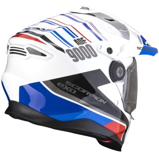 Scorpion Exo-ADF-9000 AIR Desert Blanco / Azul / Rojo XL