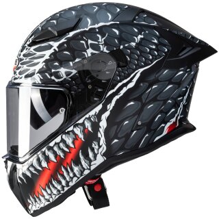 Caberg Drift Evo II Crok full-face helmet matt black / anthracite / red
