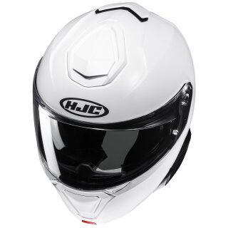HJC i91 Solid white Flip Up Helmet L