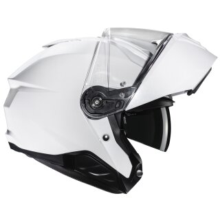 HJC i91 Solid white Flip Up Helmet L