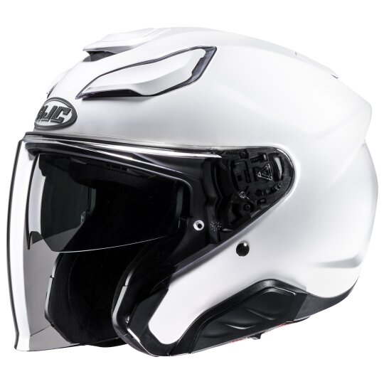 HJC F31 Solid white jet helmet M