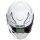 HJC F31 Solid white jet helmet M
