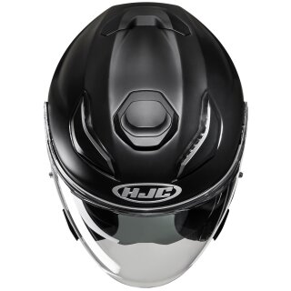 HJC F31 Solid semi matt black jet helmet XS