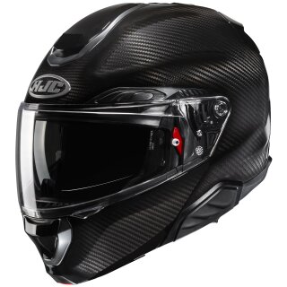 HJC RPHA 91 Carbon Solid Black Flip Up Helmet S