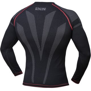 iXS Underwear Shirt 365 Camicia funzionale a maniche lunghe nero/grigio
