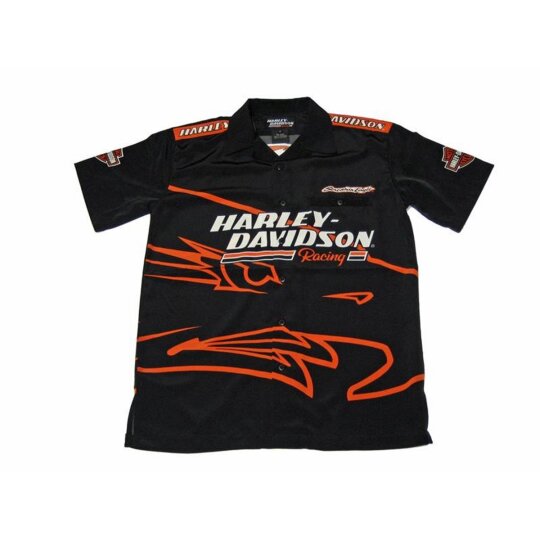 HD Short Sleeve Screaming Eagle Black