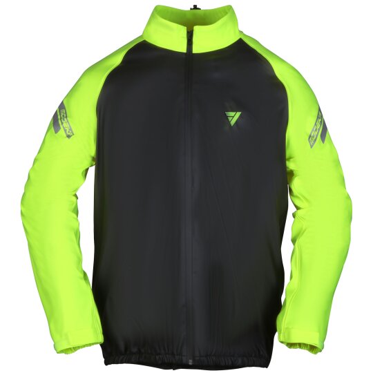 Modeka Flex Dry rain jacket black/neon yellow M