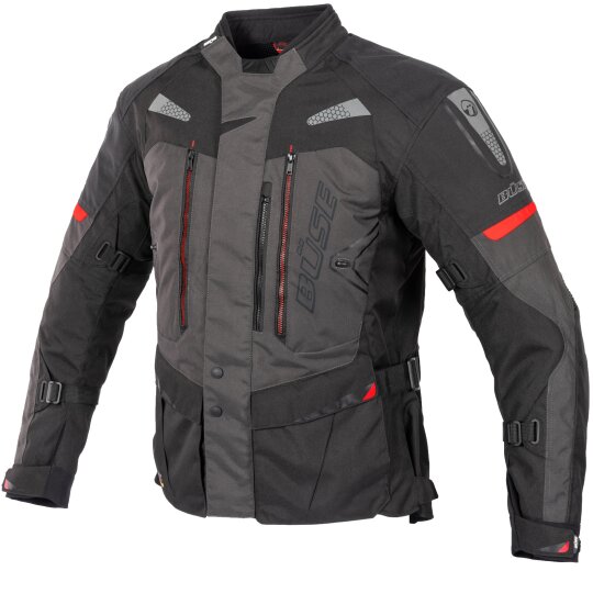 Büse Men`s  Monterey Textile jacket black / anthracite  48