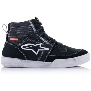 Alpinestars Ageless Motorcycle Shoes Black / White / Cool...