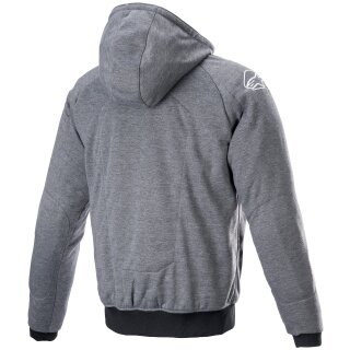 Alpinestars Chrome Ignition Hoodie dunkelgrau / weiss L