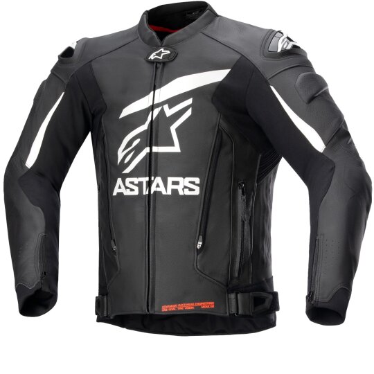 Alpinestars Mens GP Plus V4 Leather Jacket black / white 56