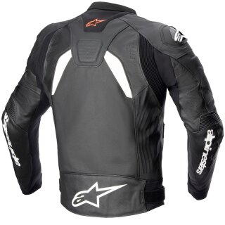 Alpinestars Mens GP Plus V4 Leather Jacket black / white 56