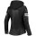 Rusty Stitches Joyce Hooded V2 Giacca in pelle Nero / Bianco Donna 36