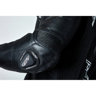 RST V4.1 EVO airbag leather suit black 44