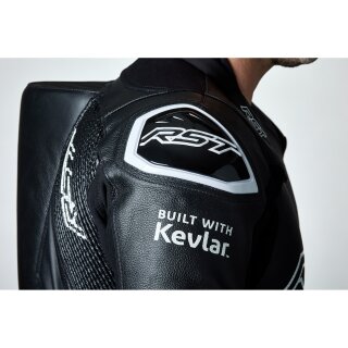 RST V4.1 EVO airbag leather suit black 44