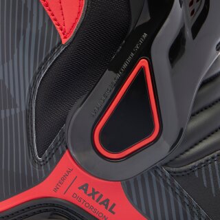 Dainese Nexus 2 Stivali moto uomo nero / rosso / iron-gate 39