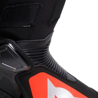 Dainese Axial 2 motorbike boots men black / red-fluo