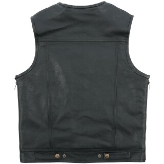 Bores Men´s Sunride 6 Leather Vest black