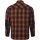Bores Lumberjack Jacket-Shirt naranja / negro para Hombres