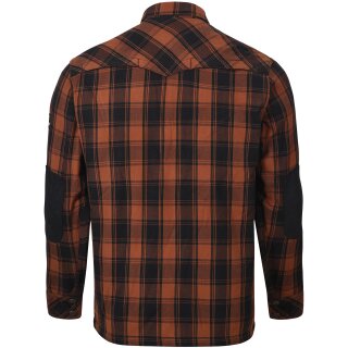 Bores Lumberjack Jacken-Hemd orange / schwarz Herren 3XL