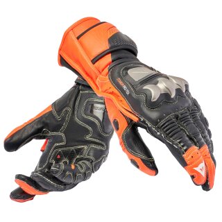Dainese Full Metal 7 Gloves black / fluo red
