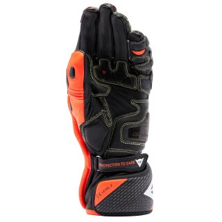 Dainese Full Metal 7 Gloves black / fluo red L