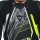 Dainese Audax D-Zip Mono de cuero perf. negro / amarillo fluo / blanco