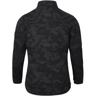 Bores Militaryjack Chaqueta-Camisa camuflaje negro mujeres