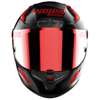 Nolan X-804 RS Ultra Carbon Iridium Edition carbonio / rosso Casco Integrale