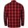 Bores Lumberjack Jacken-Hemd Basic rot / schwarz Herren 5XL