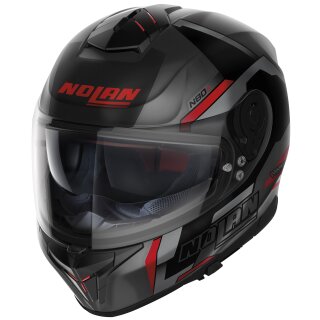 Nolan N80-8 Wanted N-Com matt red / black full-face helmet