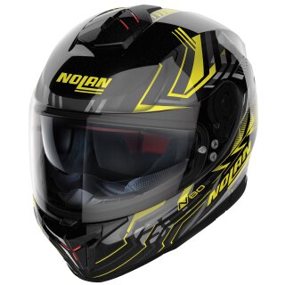 Nolan N80-8 Turbolence N-Com black / yellow full-face helmet
