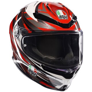 AGV K6 S Full Face Helmet Reeval white / red / grey