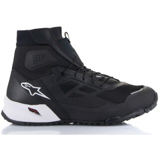 Alpinestars CR-1 Zapatos de moto negro / blanco 46