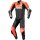 Alpinestars Missile V2 Ward Mono de Cuero 1 pieza negro / rojo-fluo / blanco