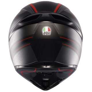 AGV K1 S casco integral Sling negro mate/rojo S