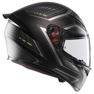 AGV K1 S casco integral Sling negro mate/rojo M