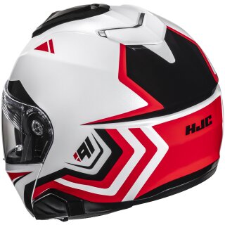 HJC i91 Casque Modulable - Tricus MC1 Rouge / Blanc / Noir S