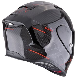 Scorpion Exo-R1 Evo Carbon Air Cynergy Casco Integrale Nero / Rosso S