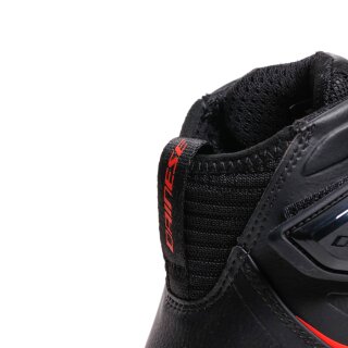 Scarpe da moto Dainese Superya Nero / Fluo-Rosso