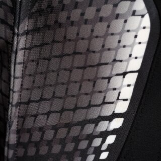 Combinazione in Pelle Dainese Fluminea 2 Pezzi Nero / Bianco 48
