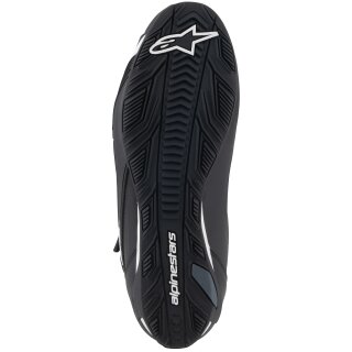 Zapatos de moto Alpinestars Faster-4 Negro / Blanco 46