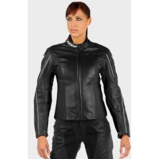Dainese SF Pelle Lady giacca in pelle, nero