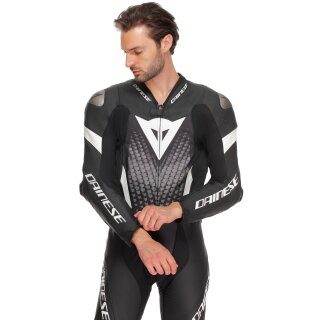 Dainese Laguna Seca 6 1-Piece leather Suit Black / White / Anthracite  55 Short
