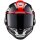 Alpinestars Casque intégral Supertech R10 Element Noir / Carbone / Rouge Clair / Blanc