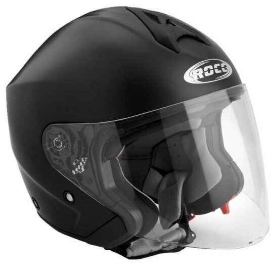 ROCC 180 Jet Helmet matt black