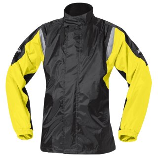 Held Mistral II rain jacket black / neon yellow