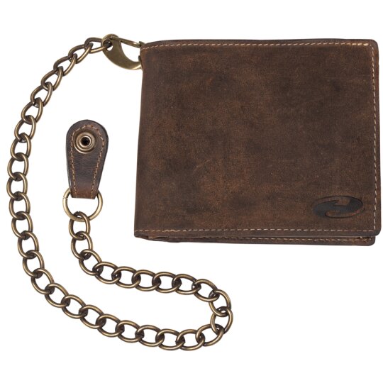 Held Portefeuille en cuir marron